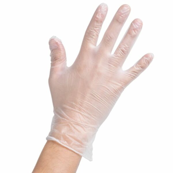 guantes de vinilo sin polvo